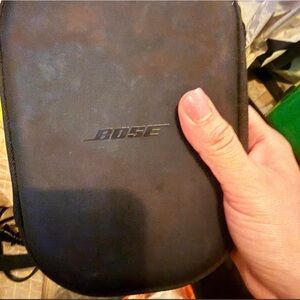 Bose Black Compact Zippered Travel Case